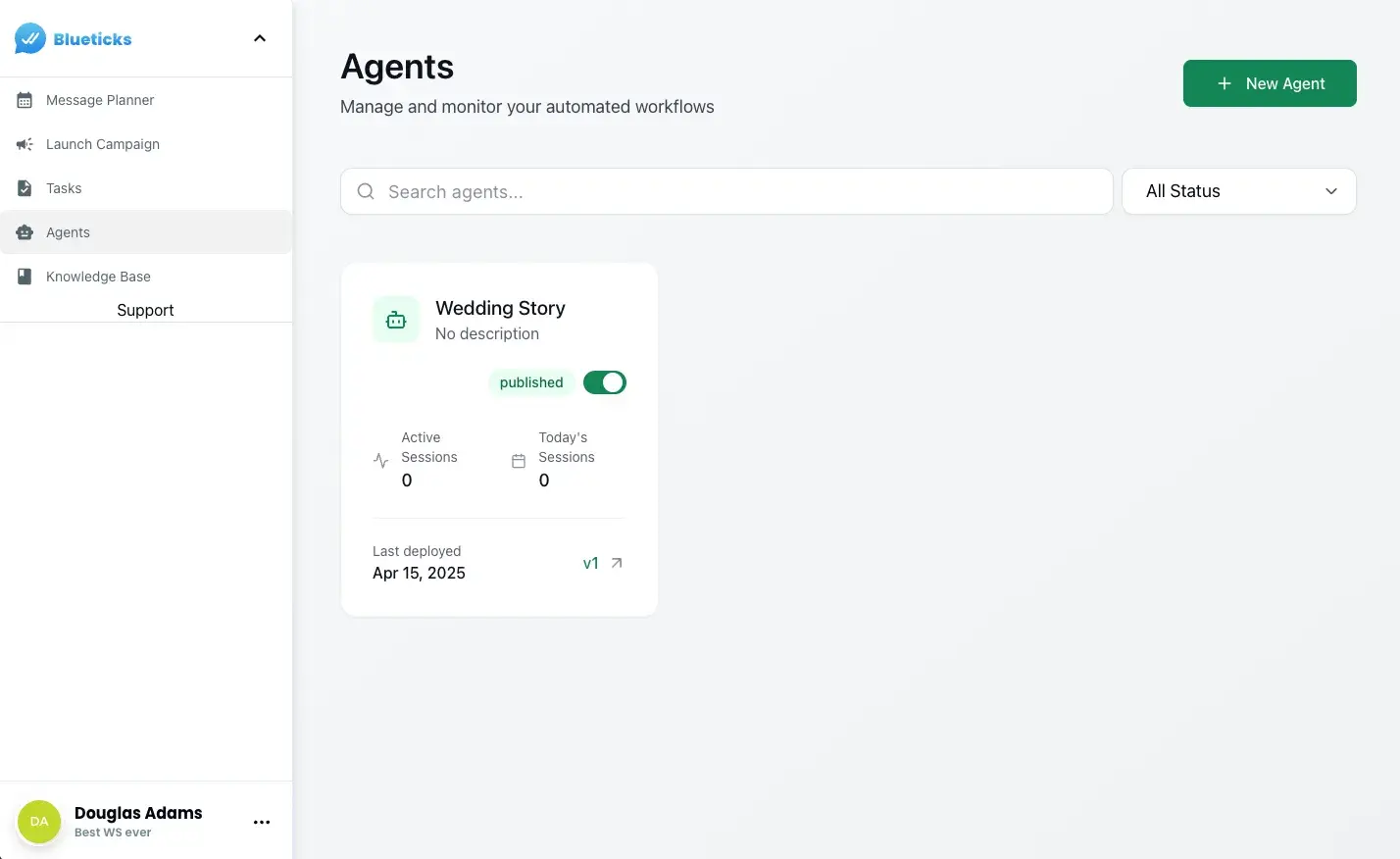 Agents Dashboard