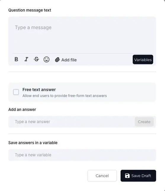 Save Variables