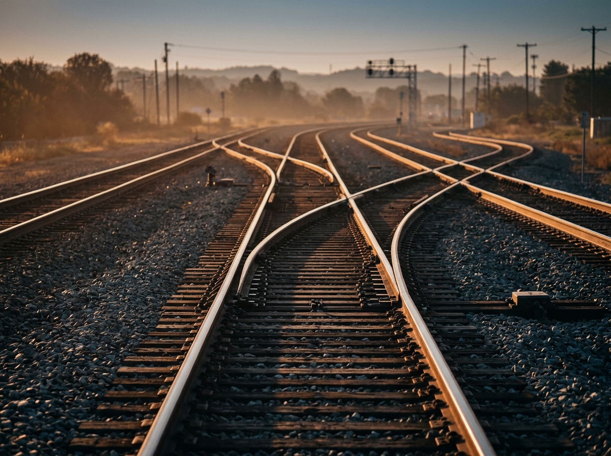 four routes rail junction